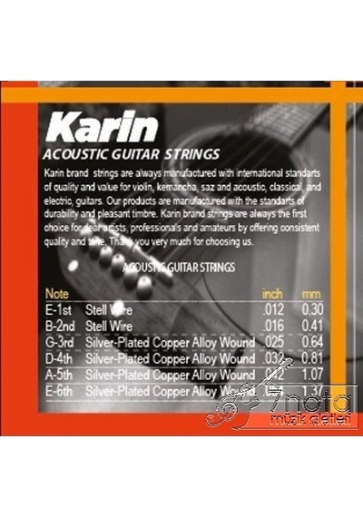 Karin Akustik Gitar Teli
