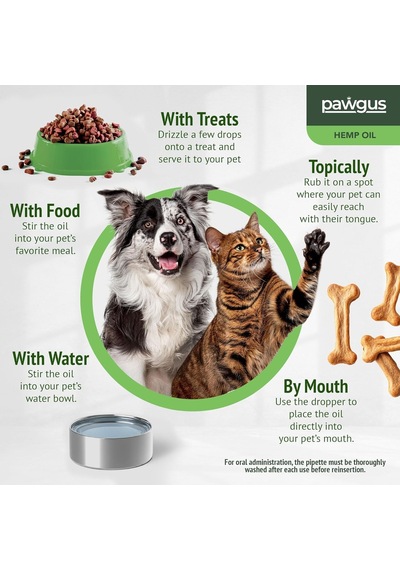 Kenevir Yağ Kedi Köpek Sakinleştirici - Gerginlik, Hiperaktivite, Artrit, Nöbet, İştah,uyku Takviyesi
