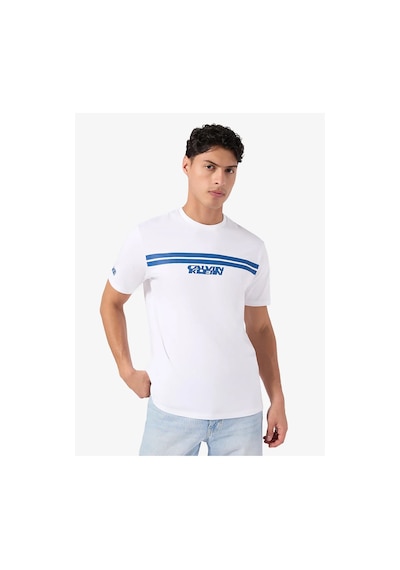 Jeans Beyaz Erkek T-shirt Lv04re811gyaa Ss 20s 5am Ck Racer Beyaz