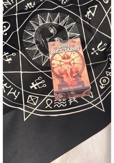 Tarot Orjinal Tarot Kart Mystic Rose Tarot Destesi Ve Kitabı Pembe Örtüsü