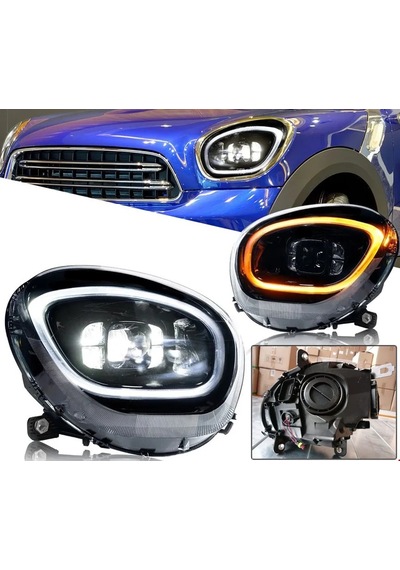 Mini - Ön Far Takımı Led Halojenden Dönüşüm R60 2010-