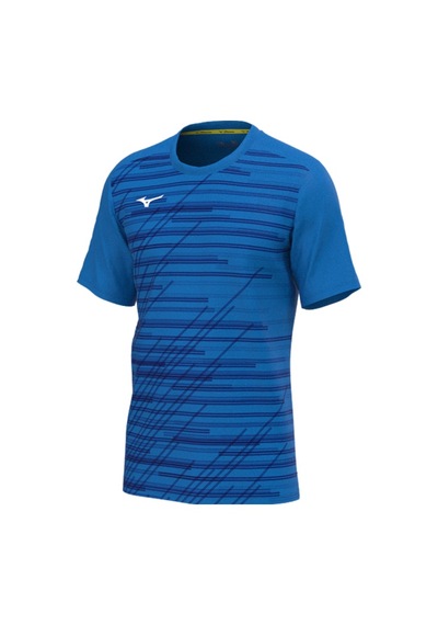 Mizuno Chiba Erkek Tişört Mavi Çok Renkli