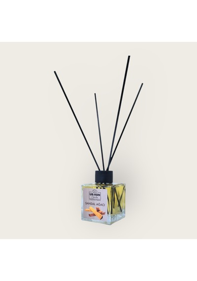 Sandal Ağacı Bambu Çubuklu Oda Kokusu 100 Ml Cam Şişe