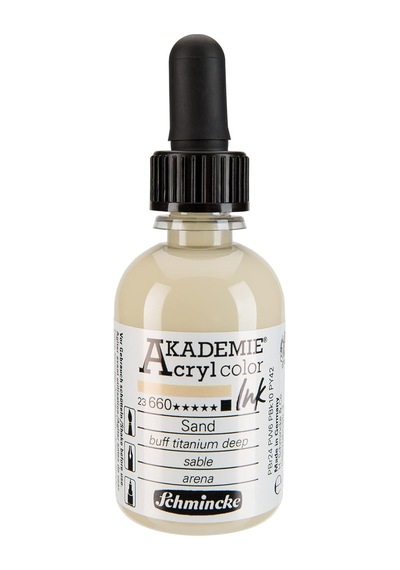 Akademie Akrilik Mürekkep 50 Ml 660 Buff Titanium Deep Diğer