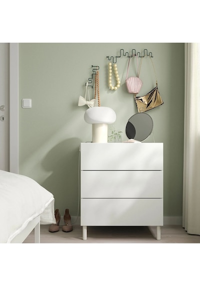 Ikea Jordmånen Banyo Askısı 2 Kancalı 2'li 3 X 6 X 10 Cm Koyu Yeşil