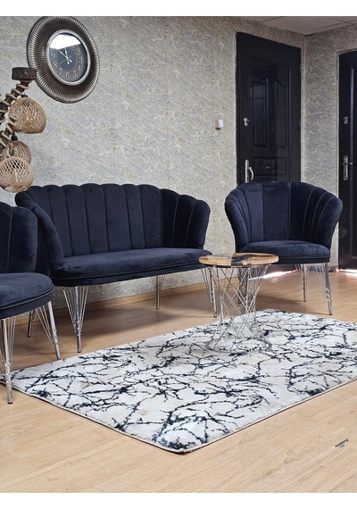 Zafir Krom Kaplama Tel Ayak Papatya Çay Seti Koltuk Takımı , Balkon, Salon, Ofis, Cafe Koltuk Takımı Siyah Zafir Krom Kaplama Tel Ayak Papatya Çay Seti Koltuk Takımı , Balkon, Salon, Ofis, Cafe Koltuk Takımı Siyah