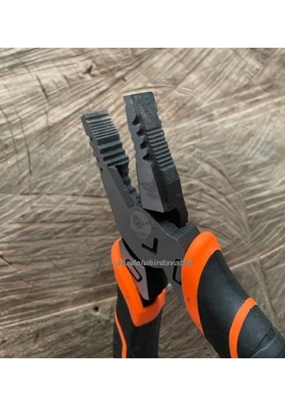 Tgt Pro 180mm Fit Pense Cobalt Çelik Pense Kombine İzoleli Çok Yönlü Pense 180mm Karbon