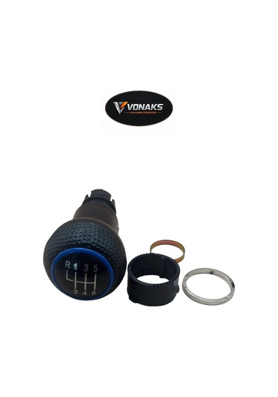 Vw Golf 4 Mk4 Bora 98-04 6 İleri Geniş Tip Benzinli Vites Topuzu Kafası Mavi 1j0711113 Renkli