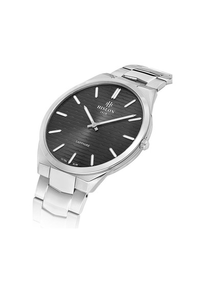 Hislon Classic Cl216s-04ss Çizilmez Safir Cam Erkek Kol Saati Çok Renkli