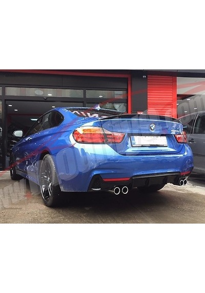 Bmw 4 Serisi Difüzörü Bmw F32 Dıfuzoru M Performance Mat Siyah