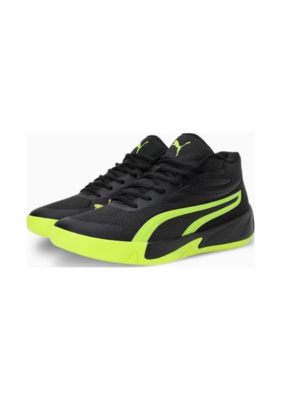 Puma Court Pro Erkek Basketbol Ayakkabısı Profoam Yastıklamalı Nefes Alabilir Performans Ayakkabısı Siyah/yeşil Puma Court Pro Erkek Basketbol Ayakkabısı Profoam Yastıklamalı Nefes Alabilir Performans Ayakkabısı Siyah/yeşil
