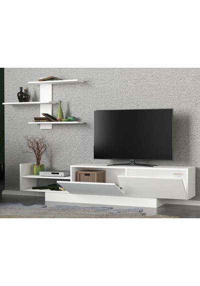 Dekorister Egemen Tv Ünitesi Beyaz