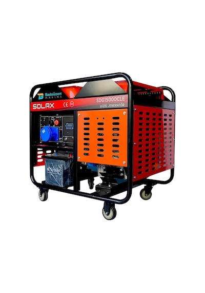 Solax SDG15000CLE 12KW Monofaze Marşlı Dizel Jeneratör