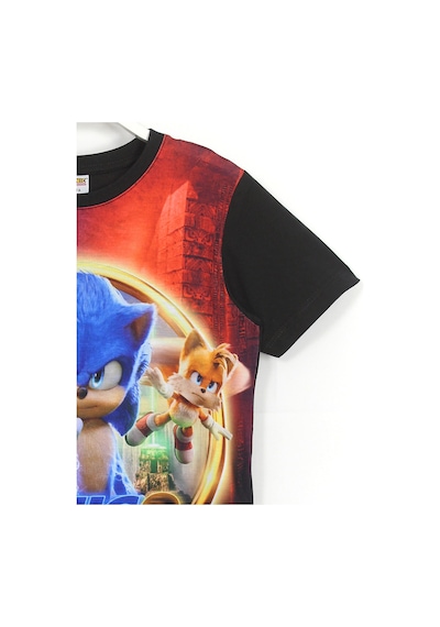 Ekidne Tails Kirpi Sonic The Hedgehog 2 Yazlık Kısa Kollu 3D Baskılı Tişört