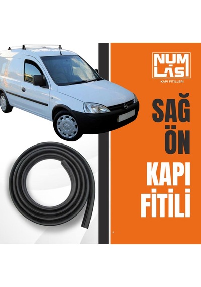Opel Combo C Panelvan Sağ Ön Kapı Fitili-a Kalite-numlas-nm4625