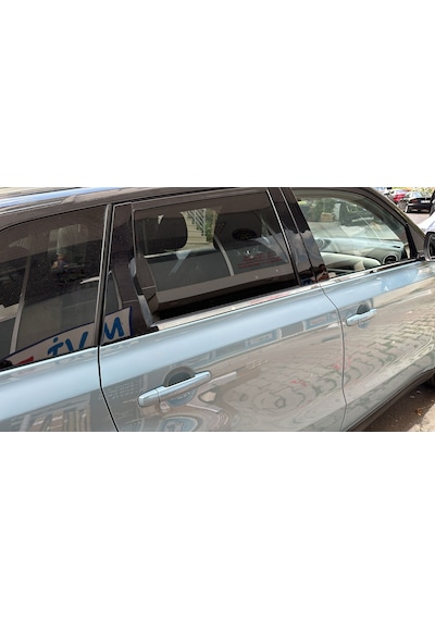 Suzuki Vitara 2016-2024 Cam Çıtası 4 Parça Krom Paslanmaz Çelik