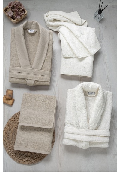 Pierre Cardin Dantelli Soft Aile Seti Krem - Bej Krem