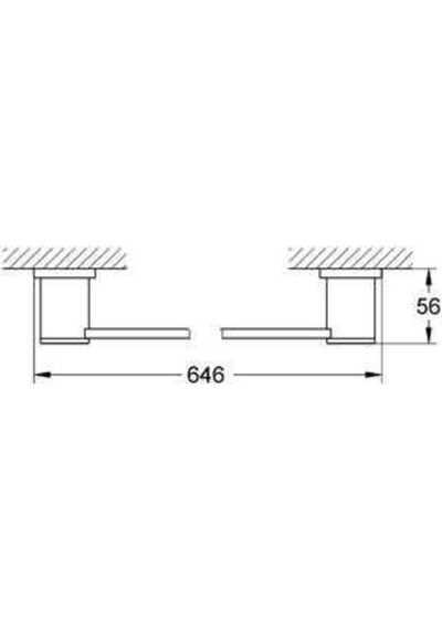 Grohe Allure  Havluluk 40341000