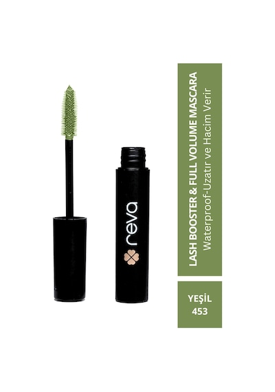 Reva Lash Booster & Full Volume Color Mascara 453 Green