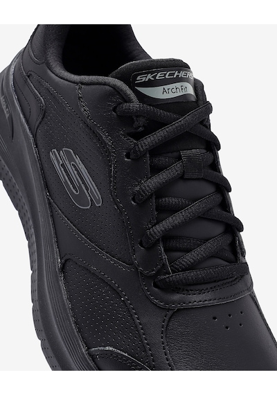Skechers Arch Fit 2.0 - Safehouse Erkek Siyah Spor Ayakkabı 232703tk Bbk Siyah