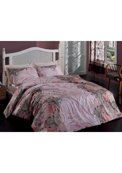 Menderes Home Lanotte Saten Tek Kişilik Nevresim Takımı Luzerna