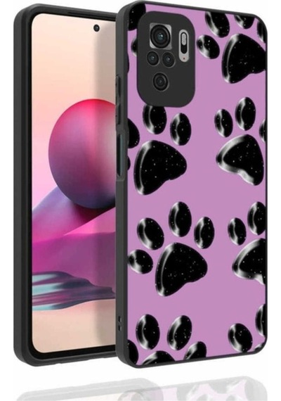 Xiaomi Redmi Note 10 Kılıf Desenli Kamera Korumalı Parlak Zore Nora Kapak NO3