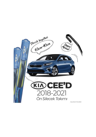 Kia Ceed Ön Silecek Takımı 2018-2021 Rbw Hibrit