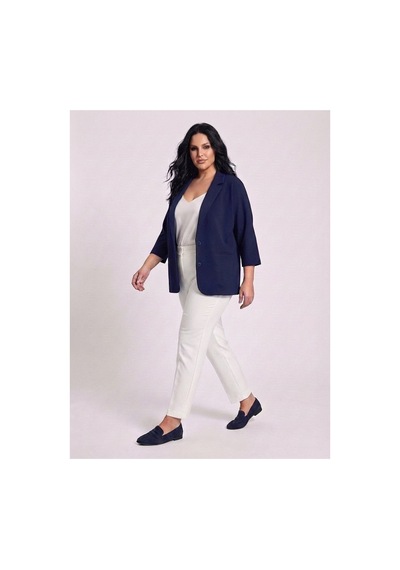 Hanezza Kadın Büyük Beden Yarasa Kol Çift Düğmeli Blazer Ceket - Şık Ve Rahat Tasarım Lacivert - 564080614 Lacivert Hanezza Kadın Büyük Beden Yarasa Kol Çift Düğmeli Blazer Ceket - Şık Ve Rahat Tasarım Lacivert - 564080614 Lacivert