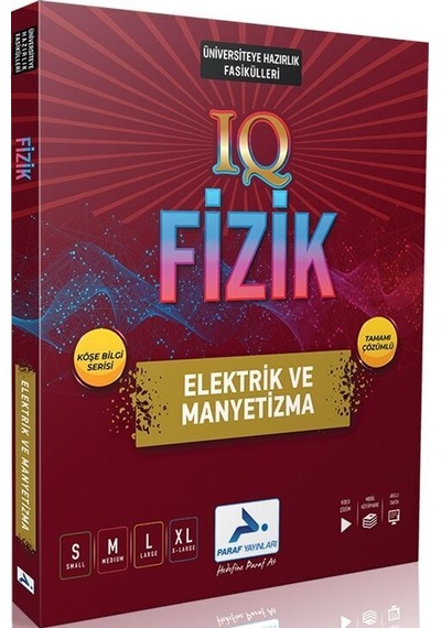Paraf Yayınları Iq Fizik Elektrik Ve Manyetizma Soru Kütüphanesi