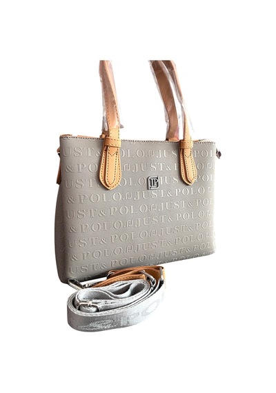 Just Polo Jp4113 Kadın El Ve Omuz Çantası Ozt4113 Gri Taba Gri - Taba
