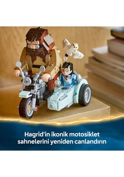 Harry Potter Hagrid Ve Harry'nin Motosiklet Yolculuğu 76443 - 9 Yaş & Üzeri Çocuklar İçin Oyuncak Yapım Seti 617 Pa Harry Potter Hagrid Ve Harry'nin Motosiklet Yolculuğu 76443 - 9 Yaş & Üzeri Çocuklar İçin Oyuncak Yapım Seti 617 Pa