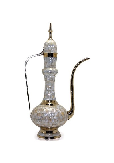Pirinç Sedefli İbrik 100 Cm Ksk136