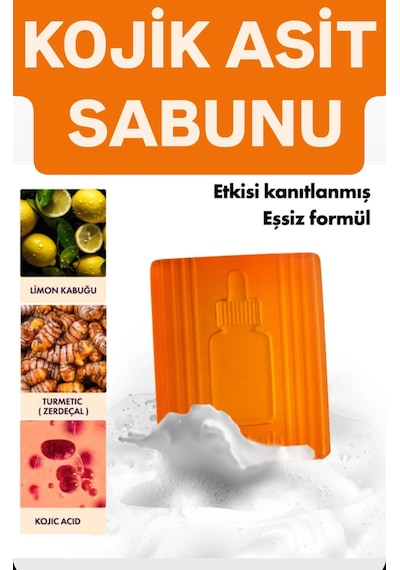 Kojik Asit Sabunu Zerdeçal Içerikli Özel120 G