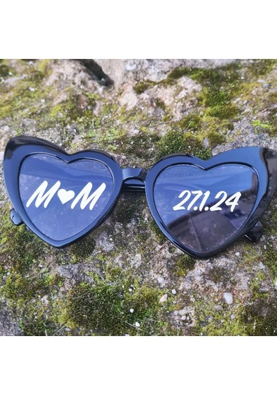 Gözlük Camı İçin Sticker Gelin Damat Gözlüğü Gözlük Sticker Gözlük Dahil Değildir