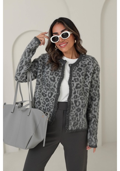 Flex Fashıon Kadın Bisiklet Yaka Gri Antrasit Leopar Desenli Yünlü Desenli Hırka Antrasit Gri - 671847464 Antrasit Gri - 671847464 Antrasit Gri Flex Fashıon Kadın Bisiklet Yaka Gri Antrasit Leopar Desenli Yünlü Desenli Hırka Antrasit Gri - 671847464 Antrasit Gri - 671847464 Antrasit Gri