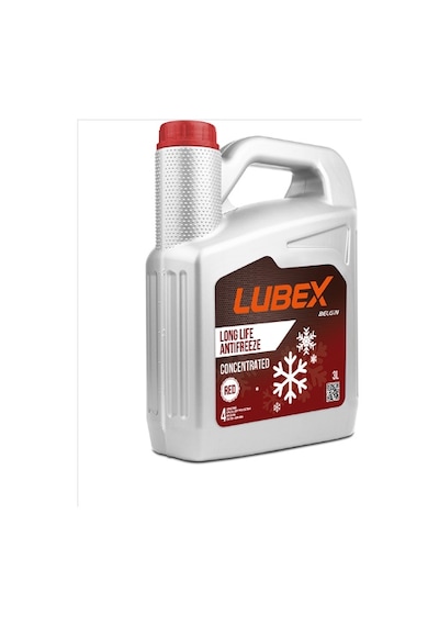 Lubex Long Lıfe Red Antifreeze 3 Lt Kırmızı