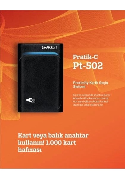 Pratikkart C Pt-502 Kartlı Geçiş Kontrol Sistemi