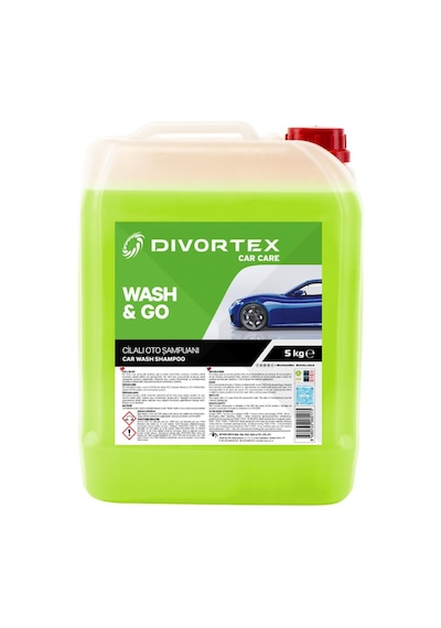 Divortex Wash & Go Oto Şampuanı 5 KG