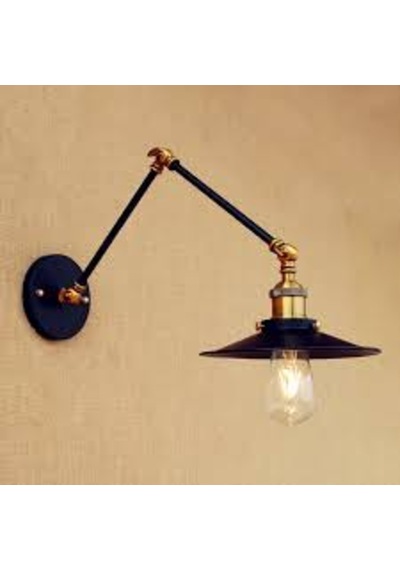 Mylights Retro Akrobat Aplik 3 Mafsalı Aplik Hareketli Rusti