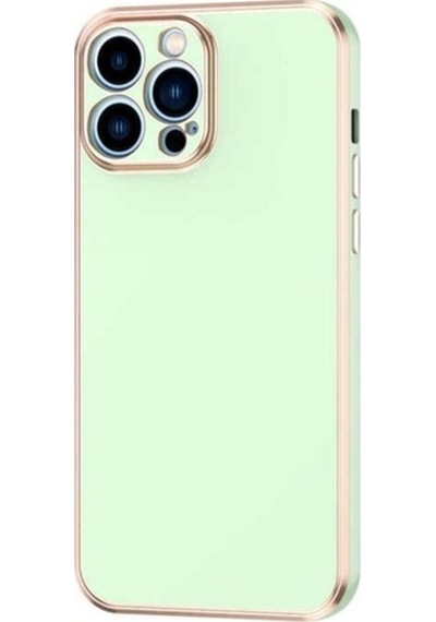 Apple Uyumlu iPhone 13 Pro Kılıf Zore Bark Kapak Yeşil