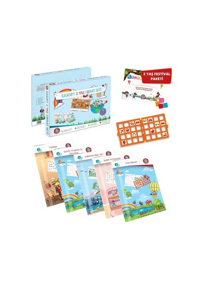 Çocuk Akademi 2 Yaş Dikkat-etkinlik / Şimdi Konuşma Vakti Seti / 2 Yaş Cırt Cırtlı - Cırt Cırtlı Konuşma Vakti