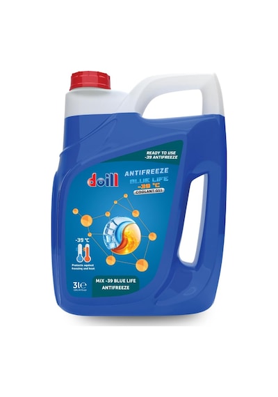 -39 Derece Hazır Karışım 3 Litre Mavi Antifiriz - G11 Üretim Yılı: 2026