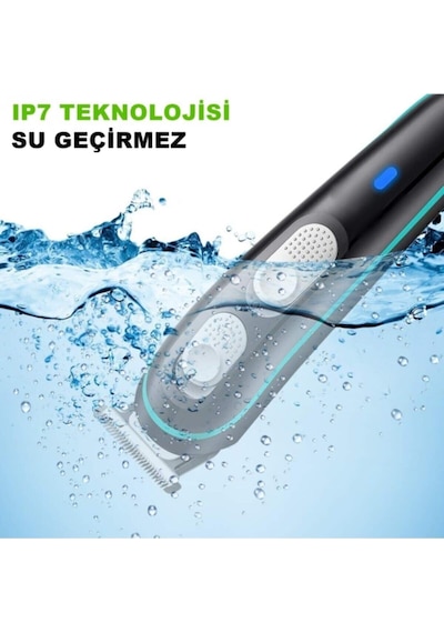 Calido V-055 Galaxy X Power Şarjlı Traş Makinesi Saç Sakal Tıraş Makinası Erkek Bakım Seti