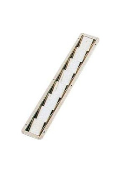Krom Paslanmaz Çelik Havalandırma 43 Cm x 7.5 Cm