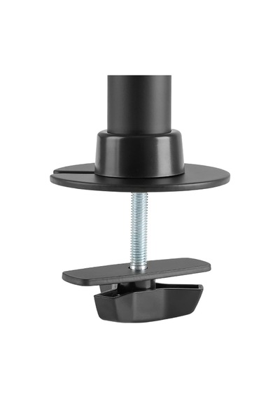 Monitör Tutucu - Masa Kelepçesi - 3 Monitör - 27 İnçe Kadar - 3x 8 Kg'a Kadar - Vesa 75x75, 100x100 - Siyah