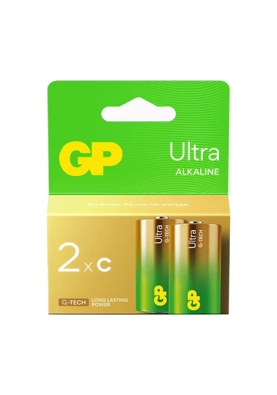 Gp 14au G-tech Ultra Alkalin Lr14 C Boy Orta Pil 2'li Paket