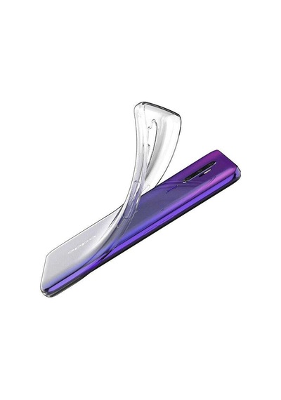 Kilifone - Oppo A5 2020 Uyumlu - Kılıf Şeffaf Soft Slim Fitt Süper Silikon Kapak - Şeffaf