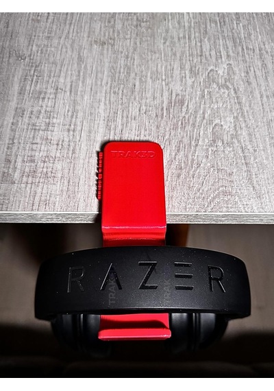 Premium Kırmızı Asılabilir Masa Kenarı Kulaklık Standı Blaze Edition V5 Kaydırmaz Keçeli, Ergonomik Ve Sağlam Beyaz - Çok Renkli
