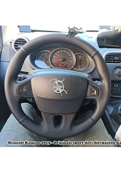 Renault Kangoo 2015 Araca Özel Direksiyon Kılıfı Noktalı Düz