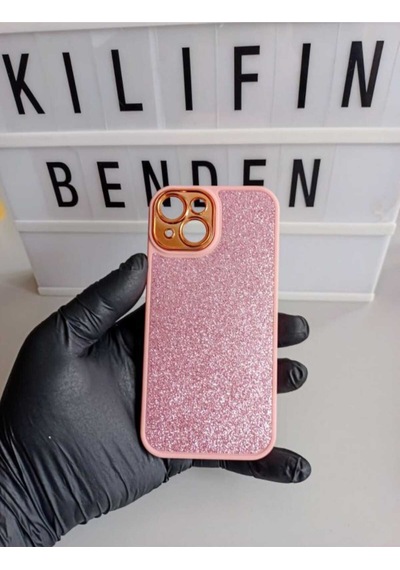 Apple Uyumlu iPhone 15 Simlidesenli Kılıf Modeli Pembe